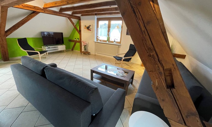 Kappel-Grafenhausen Apartment | Falkenburg Loft - near Europapark with large balcony - Mein SWH