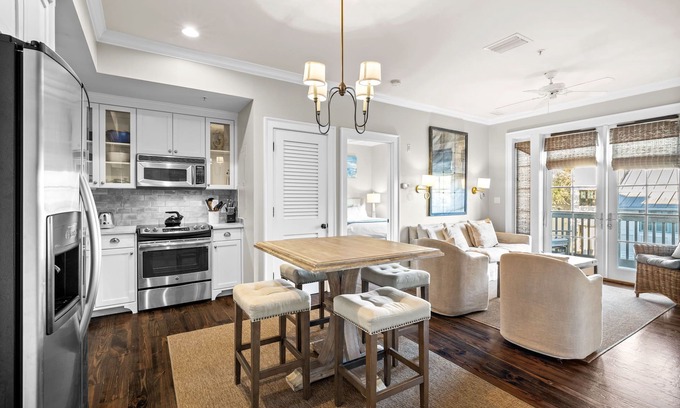 Rosemary Beach House | Fall Dates Available! Located in the Heart of Rosemary Beach! Private Balcony!