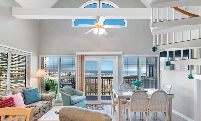 Fort Morgan Condo | FALL FLASH SALE Beautiful Beach View from this Cute Condo with Beach Decor