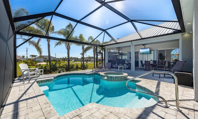 Pelican House | Fall Special, Beautiful Pelican Gulf Access Waterfront Home With Private Pool