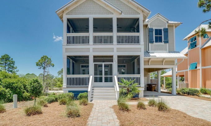 Cape San Blas House | Fall Stays Available! Gulf Views! Community Pool Access! Dog-Friendly!