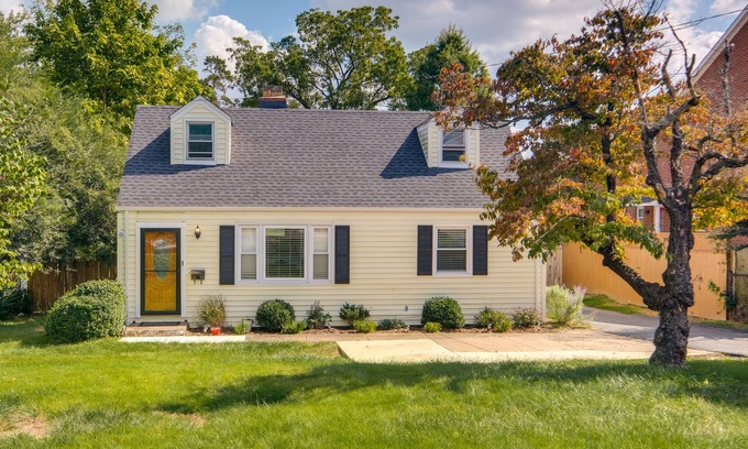 West Falls Church House | Falls Church Home w/Fenced Backyard!