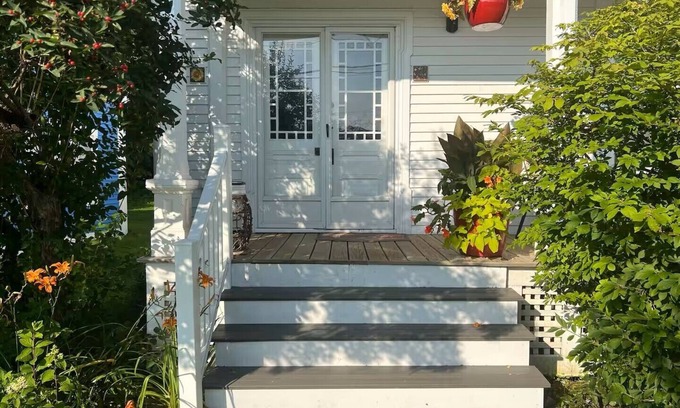 Ellsworth Apartment | Falls Farmstead 1865 Ellis House Apt 3 Comfy Homebase for Exploring Downeast ME