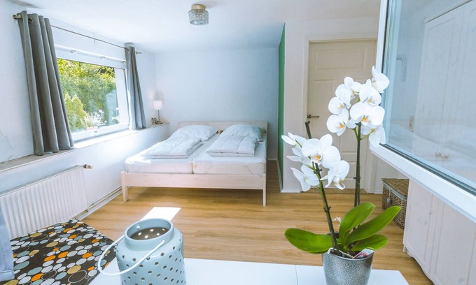 Bartelshagen House | Family-friendly bungalow in a quiet atmosphere near the Baltic Sea with FIREPLACE!