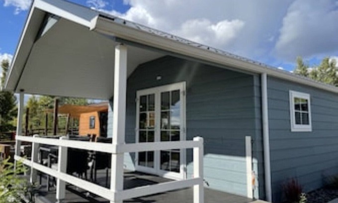 Mucheln House | Familien Wood Lodge am Geiseltalsee