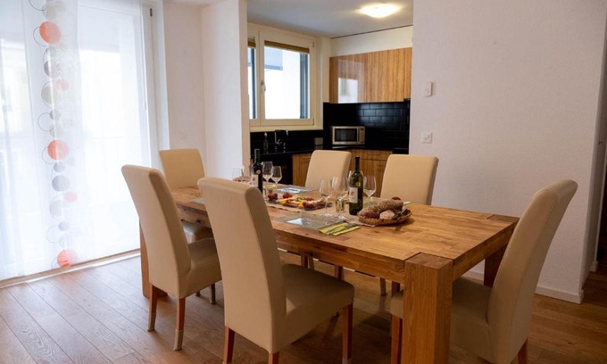 Vevey Apartment | Family apartment near the train station