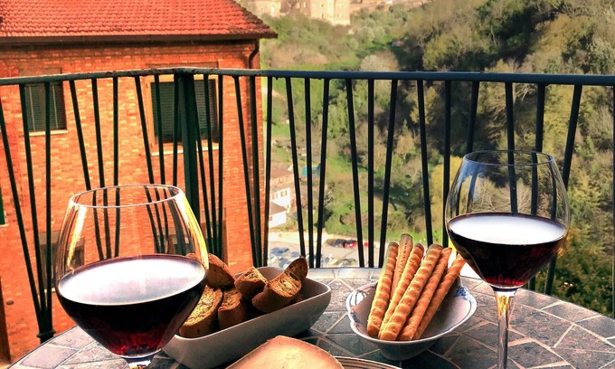 Siena Historical Center Condo | Family apartment with magical view on the old city, balcony, wifi & parking
