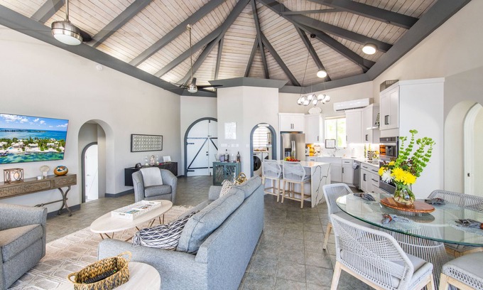 Rum Point House | Family beach house on the Bio Bay in Cayman Kai! 5 min from Rum Point and Kaibo.