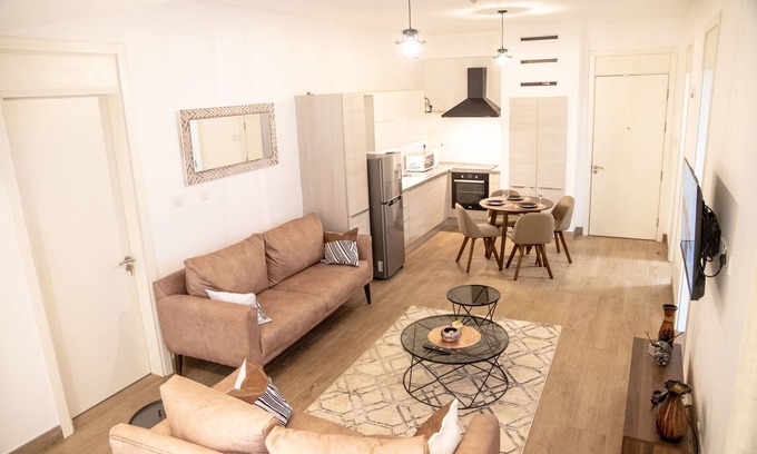 Central Business District Apartment | Family friendly 2 bedroom apartment with a pool and gym