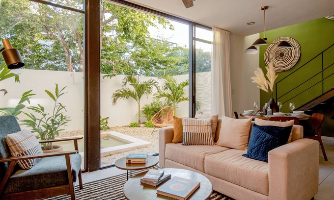 Merida Municipality House | Family-friendly: 2BR, pool, parking, AC, fast wifi