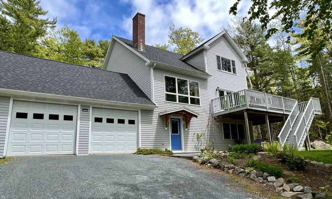 Bar Harbor House | Family-friendly 4BR/3BA home in Bar Harbor with AC, screened in porch & parking