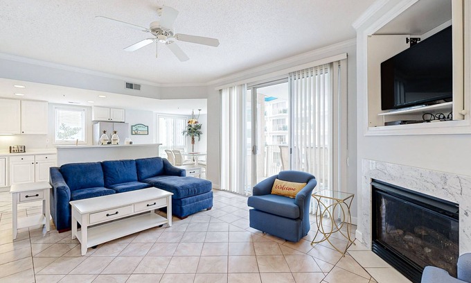 North Ocean City Condo | Family-Friendly Beach Condo w/Balcony, W/D, A/C, Shared Outdoor Pool & Gym