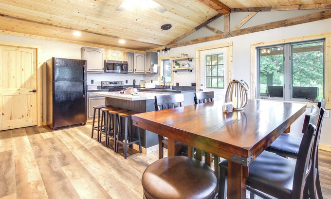 Bevier Cabin | Family-Friendly Cabin in Bevier w/ Trails Nearby!