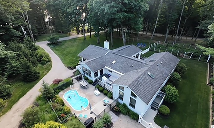 Fennville House | Family Friendly Home, Pool, Huge Yard, Gardens, Firepit, Close to Beaches Towns