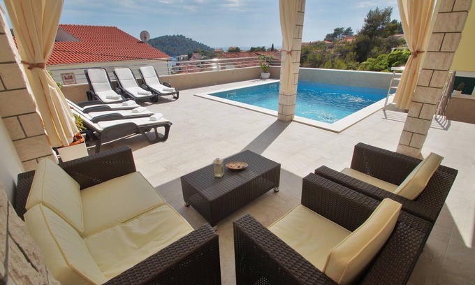 Brna House | Family friendly house with a swimming pool Brna, Korčula (K-13943)