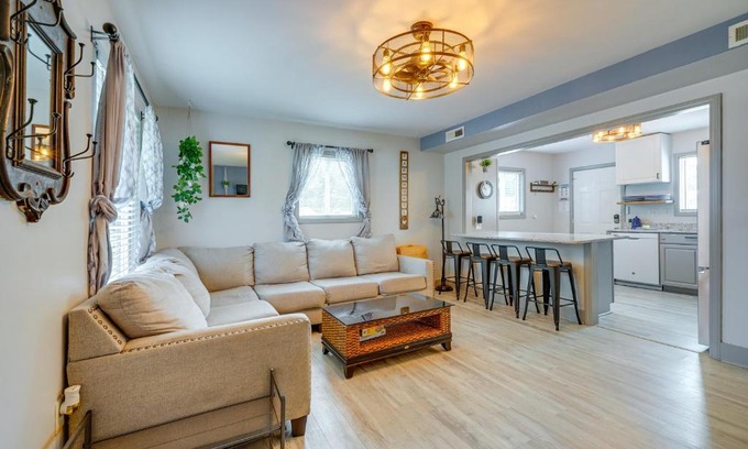 Leland House | Family-Friendly Leland Home with Patio and Grill