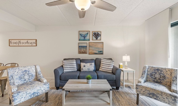 Little Venice Condo | Family friendly, Retirement friendly Beach condo-150 steps to beach!