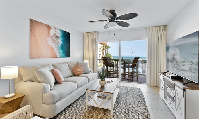 Cocoa Beach Condo | Family Friendly & Right on the Beach - Spacious 3 Bedroom Condo w/Great Views!