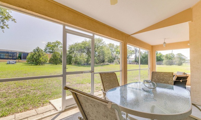 Spring Hill House | Family-Friendly Spring Hill Vacation Home w/Lanai