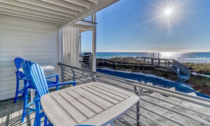 Seagrove Beach House | Family Fun at the Beach | Townhome in the Heart of Seagrove w/Balcony Gulf Views