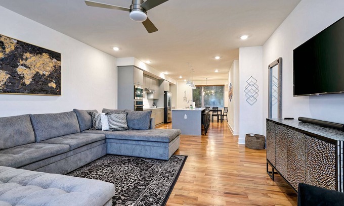 Hermitage House | Family Home Near Downtown + Airport. Includes Free Parking in Private Garage