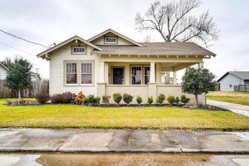 Lake Charles House | Family Home with Deck and Yard in Lake Charles