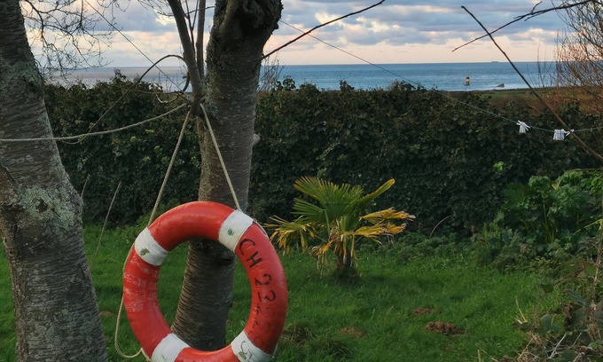 Saint-Germain-des-Vaux House | Family house with sea view sleeps 7 (possible 6 more in adjoining house)