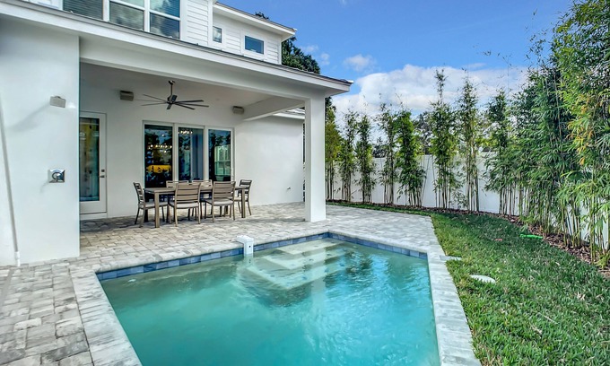 New Smyrna Beach House | Family Paradise, Smart Home, Pool, Walk to Flagler