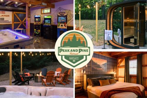 Intervale House | Family Retreat Sauna Hot Tub Games Peloton