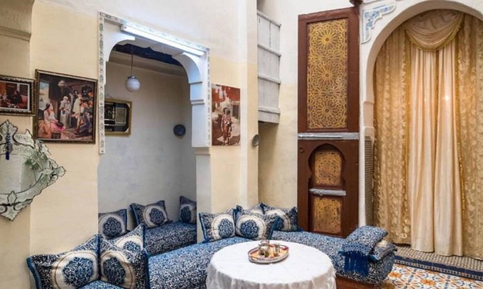 Talaa House | Family Room for 4 peoples Sunny Riad Inside Medina Fes El Bali