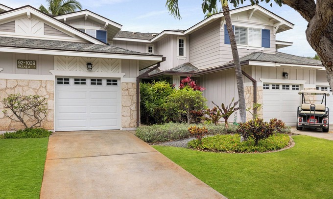 Ko Olina House | Family sized condo minutes walk from beach and golf course in Ko Olina Kai.