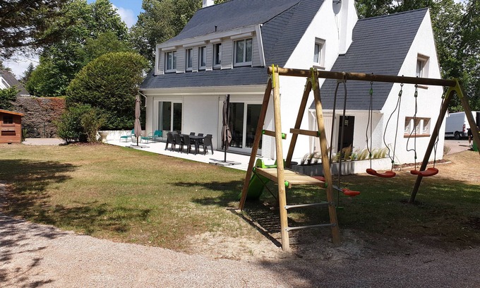 Hardelot-Plage Villa | Family villa, cozy between land and sea.