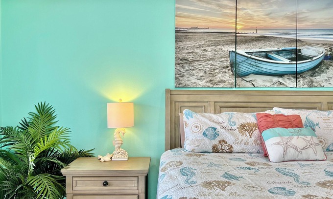 Cabes Point Condo | Fantastic! 3 BR! STEPS to the sand on Sapphire Beach Waterfront ocean view patio