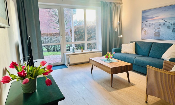 Hohwacht Apartment | Fantastic apartment Mathilda, only a few meters from the beach for 4 persons.