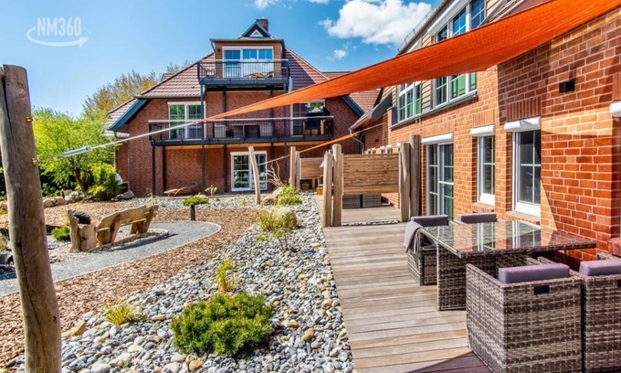 Monchgut-Granitz Apartment | Fantastic apartment with terrace - App. 10 - with private beach and sauna
