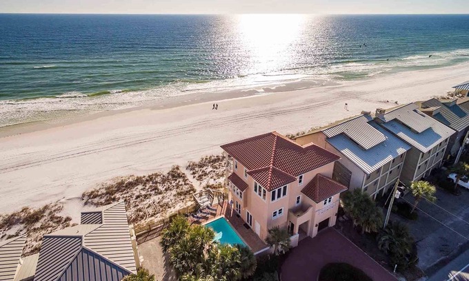 Miramar Beach House | Fantastic Gulf Front with Private Pool Overlooking the Beach!