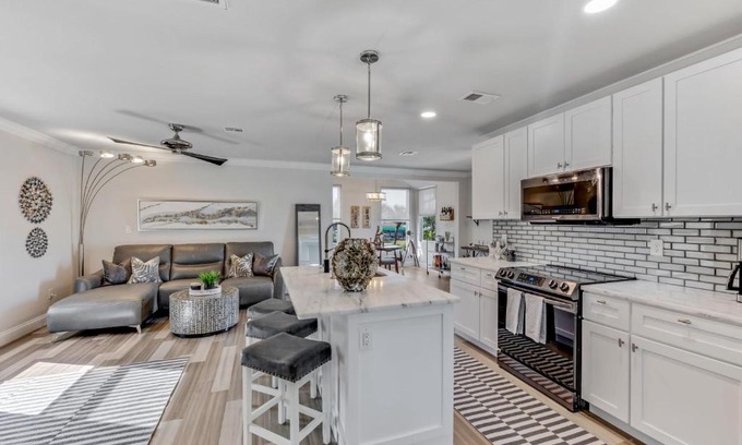 Estero Bay Shores House | Fantastic Key West Style Stilt Home West of 41 With Gulf Access and Close to the Beach