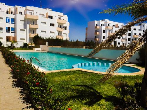 Achakkar Apartment | Fantastique Appartement avec piscine sur la plage M2