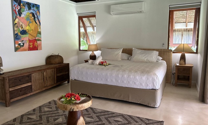Temae House | Fare Tiaia Bungalow Jardin Suki