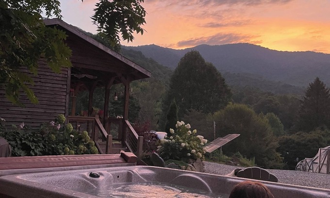 Hot Springs Cabin | Farm Life! The Rosemary Cabin at Bluff Mountain Nursery