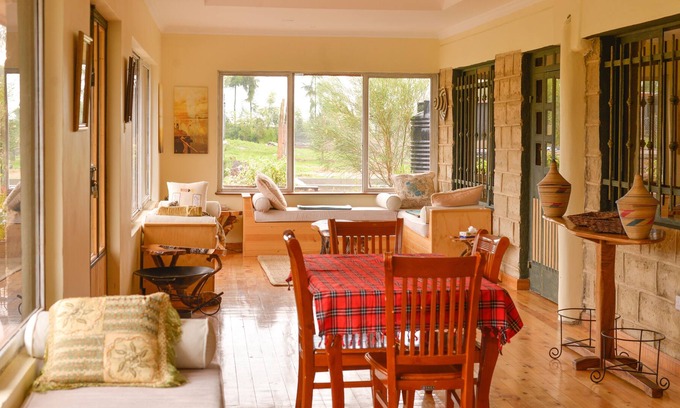 Nanyuki House | Farmstay lodge: organic and eco-friendly and discreet