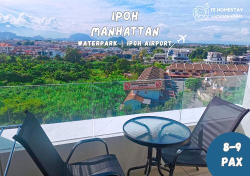Kampung Kuala Pari Apartment | FE Cozy Ipoh Homestay Manhattan Condominium Ipoh Waterpark 3BR 8 pax by FE Homestay 怡保民宿 水上乐园