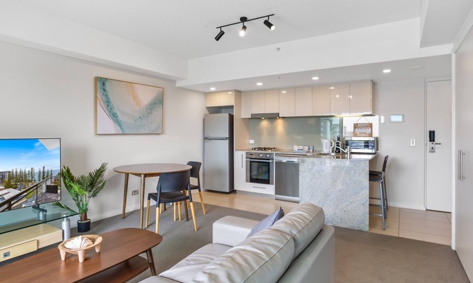 Redcliffe Apartment | Feel The Sea Breeze: 1-Bed with Pool, Gym & views