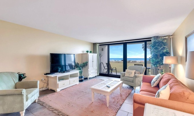 Orange Beach Condo | Feels like you are on the beach in this ground floor unit - steps from the sand!