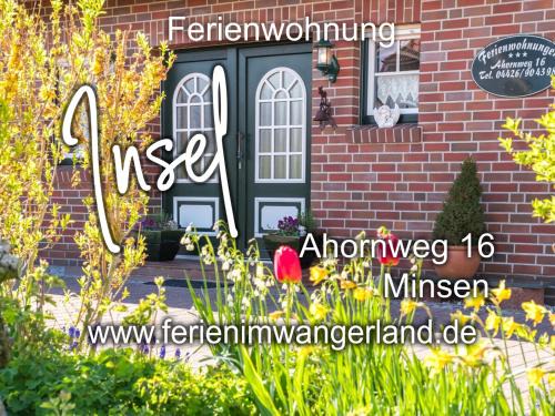 Horum Apartment | Ferien im Wangerland Ferienwohnung INSEL Minsen Schillig Hund Pool Sauna