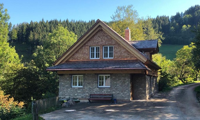 Obersimonswald House | Ferienhaus Haldenmühle - traumhafte Lage mitten in der Natur mit Sauna