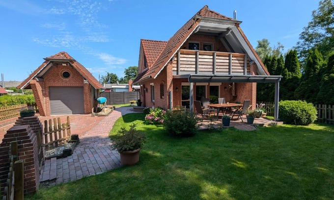 Marienwehr House | Ferienhaus Hieve - Ferienhaus, Dusche, WC, 1 Schlafraum