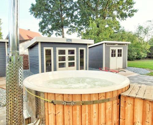 Langen b. Bremerhaven House | Ferienhaus Nordprinz mit Sauna und Whirlpool