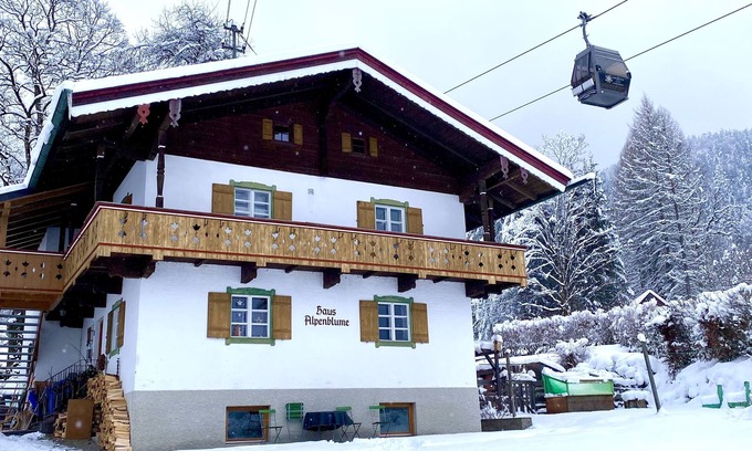 Konigssee Apartment | Ferienwohnung Alpenblume am Königssee