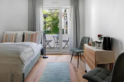 Unterwiehre-Nord Apartment | Ferienwohnung Bächle, sehr zentral